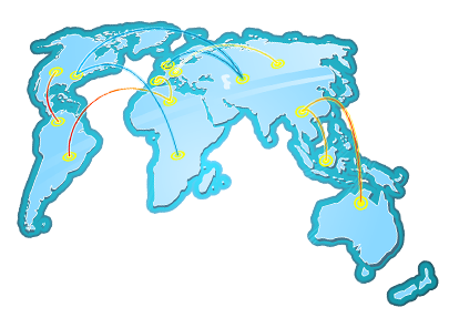 Numerosos Centros de Datos